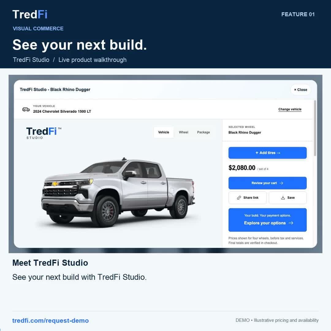 TredFi Studio: See your next build